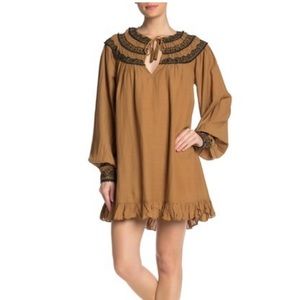 NWT Free People Erin Embroidered Dress